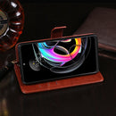 For Motorola Edge 20 Lite idewei Crazy Horse Texture Horizontal Flip Leather Case with Holder & Card Slots & Wallet(Black)
