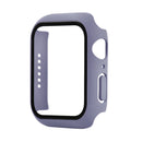 Shockproof PC+Tempered Glass Protective Case with Packed Carton For Apple Watch Series 6 & SE & 5 & 4 44mm(Lavender)
