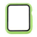 Shockproof PC+Tempered Glass Protective Case with Packed Carton For Apple Watch Series 6 & SE & 5 & 4 44mm(Grass Green)