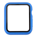 Shockproof PC+Tempered Glass Protective Case with Packed Carton For Apple Watch Series 6 & SE & 5 & 4 44mm(Blue)