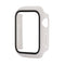 Shockproof PC+Tempered Glass Protective Case with Packed Carton For Apple Watch Series 6 & SE & 5 & 4 40mm(White)