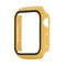 Shockproof PC+Tempered Glass Protective Case with Packed Carton For Apple Watch Series 6 & SE & 5 & 4 40mm(Yellow)