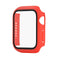 Shockproof PC+Tempered Glass Protective Case with Packed Carton For Apple Watch Series 6 & SE & 5 & 4 40mm(Red)