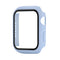 Shockproof PC+Tempered Glass Protective Case with Packed Carton For Apple Watch Series 6 & SE & 5 & 4 40mm(Ice Sea Blue)