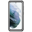 For Samsung Galaxy S21+ 5G Waterproof Dustproof Shockproof Transparent Acrylic Protective Case(Black)