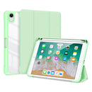 DUX DUCIS TOBY Series Shockproof PU Leather + PC + TPU Horizontal Flip Tablet Case with Holder & Pen Slot & Sleep / Wake-up Function For iPad Mini 6(Green)