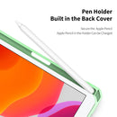 DUX DUCIS TOBY Series Shockproof PU Leather + PC + TPU Horizontal Flip Tablet Case with Holder & Pen Slot & Sleep / Wake-up Function For iPad Mini 6(Green)
