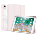 DUX DUCIS TOBY Series Shockproof PU Leather + PC + TPU Horizontal Flip Tablet Case with Holder & Pen Slot & Sleep / Wake-up Function For iPad Mini 6(Pink)