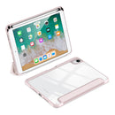 DUX DUCIS TOBY Series Shockproof PU Leather + PC + TPU Horizontal Flip Tablet Case with Holder & Pen Slot & Sleep / Wake-up Function For iPad Mini 6(Pink)