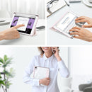 DUX DUCIS TOBY Series Shockproof PU Leather + PC + TPU Horizontal Flip Tablet Case with Holder & Pen Slot & Sleep / Wake-up Function For iPad Mini 6(Pink)