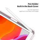 DUX DUCIS TOBY Series Shockproof PU Leather + PC + TPU Horizontal Flip Tablet Case with Holder & Pen Slot & Sleep / Wake-up Function For iPad Mini 6(Pink)