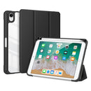 DUX DUCIS TOBY Series Shockproof PU Leather + PC + TPU Horizontal Flip Tablet Case with Holder & Pen Slot & Sleep / Wake-up Function For iPad Mini 6(Black)