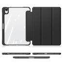 DUX DUCIS TOBY Series Shockproof PU Leather + PC + TPU Horizontal Flip Tablet Case with Holder & Pen Slot & Sleep / Wake-up Function For iPad Mini 6(Black)