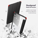 DUX DUCIS TOBY Series Shockproof PU Leather + PC + TPU Horizontal Flip Tablet Case with Holder & Pen Slot & Sleep / Wake-up Function For iPad Mini 6(Black)