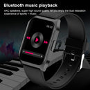 E17 1.69 inch IPS Touch Screen IP67 Waterproof Smart Watch, Support Sleep Monitor / Heart Rate Monitor / Bluetooth Calling, Style:Silicone Strap(Silver)