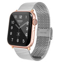 Multi-baht Steel Watch Band For Apple Watch Series 7 45mm / 6 & SE & 5 & 4 44mm / 3 & 2 & 1 42mm(Silver)