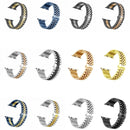 Women Five Beads Stainless Steel Watch Band Width: 20mm For Apple Watch Series 7 45mm / 6 & SE & 5 & 4 44mm / 3 & 2 & 1 42mm(Silver)