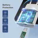 ROCK T18 20W PD USB-C / Type-C Mini Travel Charger, EU Plug(White)