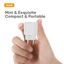 ROCK T18 20W PD USB-C / Type-C Mini Travel Charger, EU Plug(White)