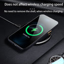 R-JUST Carbon Fiber Leather Texture All-inclusive Shockproof Back Cover Case For iPhone 13 Pro(Sapphire Blue)