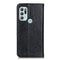 For Motorola Moto G60S Magnetic Crazy Horse Texture Horizontal Flip Leather Case with Holder & Card Slots & Wallet(Black)