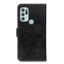 For Motorola Moto G60S Crocodile Texture Horizontal Flip Leather Case with Holder & Card Slots & Photo Frame & Wallet(Black)