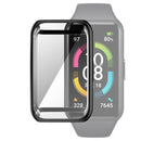 For Huawei Band 6 / 6 Pro / Honor Band 6 Full Coverage TPU Electroplating Protective Case Cover(Black)