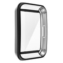 For Huawei Band 6 / 6 Pro / Honor Band 6 Full Coverage TPU Electroplating Protective Case Cover(Black)