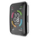 For Huawei Band 6 / 6 Pro / Honor Band 6 Full Coverage TPU Electroplating Protective Case Cover(Black)