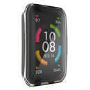 For Huawei Band 6 / 6 Pro / Honor Band 6 Full Coverage TPU Electroplating Protective Case Cover(Transparent)
