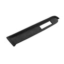 Car Suede Wrap Instrument Decorative Strip for Ford Mustang 2015-2021, Left Drive(Black Grey)