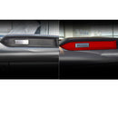 Car Suede Wrap Instrument Decorative Strip for Ford Mustang 2015-2021, Left Drive(Wine Red)