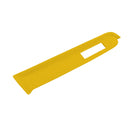 Car Suede Wrap Instrument Decorative Strip for Ford Mustang 2015-2021, Left Drive(Yellow)
