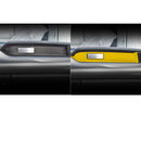 Car Suede Wrap Instrument Decorative Strip for Ford Mustang 2015-2021, Left Drive(Yellow)