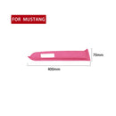 Car Suede Wrap Instrument Decorative Strip for Ford Mustang 2015-2021, Left Drive(Pink)