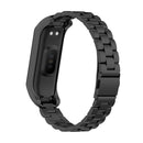 For Samsung Galaxy Fit2 SM-R220 Three-beads Steel Watch Band(Black)
