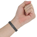 For Samsung Galaxy Fit2 SM-R220 Three-beads Steel Watch Band(Silver)