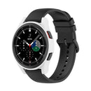 For Samsung Galaxy Watch4 Classic 42mm Half Coverage Hollowed PC Protective Case(White)