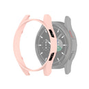 For Samsung Galaxy Watch4 Classic 42mm Half Coverage Hollowed PC Protective Case(Pink)