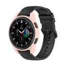 For Samsung Galaxy Watch4 Classic 42mm Half Coverage Hollowed PC Protective Case(Pink)