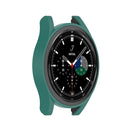 For Samsung Galaxy Watch4 Classic 42mm Half Coverage Hollowed PC Protective Case(Green)