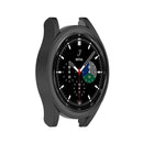 For Samsung Galaxy Watch4 Classic 42mm Half Coverage Hollowed PC Protective Case(Black)
