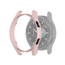 For Samsung Galaxy Watch4 Classic 42mm Half Coverage Hollowed PC Protective Case(Rose Gold)