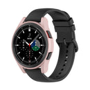 For Samsung Galaxy Watch4 Classic 42mm Half Coverage Hollowed PC Protective Case(Rose Gold)
