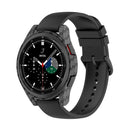 For Samsung Galaxy Watch4 Classic 42mm Half Coverage Hollowed PC Protective Case(Carbon Fibre)
