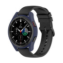 For Samsung Galaxy Watch4 Classic 42mm Half Coverage Hollowed PC Protective Case(Midnight Blue)