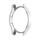 For Samsung Galaxy Watch4 Classic 42mm Half Coverage Hollowed PC Protective Case(Silver)