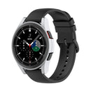 For Samsung Galaxy Watch4 Classic 42mm Half Coverage Hollowed PC Protective Case(Silver)