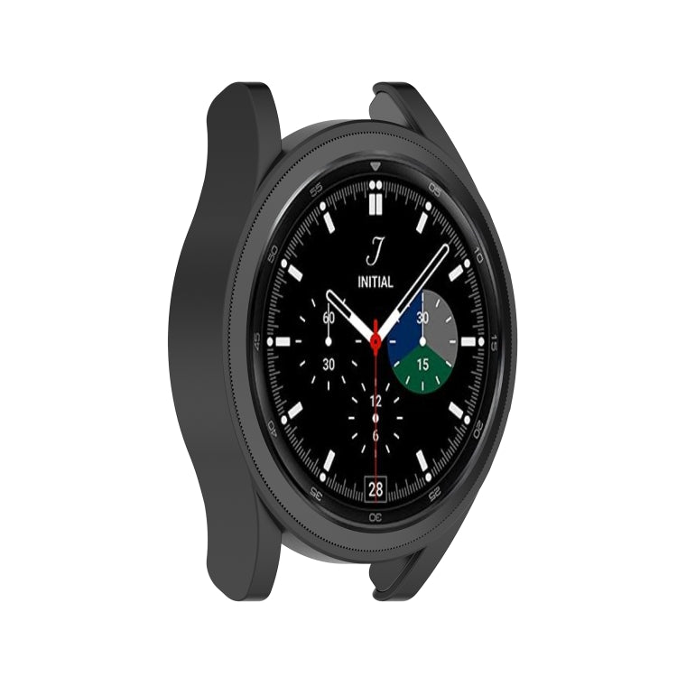 For Samsung Galaxy Watch4 Classic 46mm Half Coverage Hollowed PC Protective Case(Black)