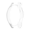 For Samsung Galaxy Watch4 Classic 46mm Half Coverage Hollowed PC Protective Case(Transparent White)